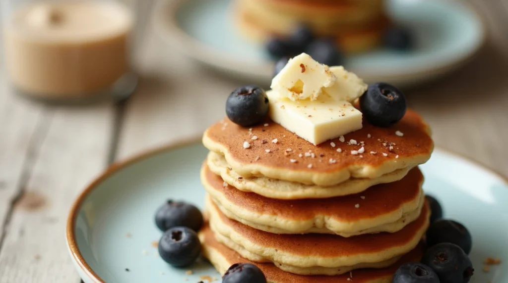 Delicious protein pancakes without protein powder